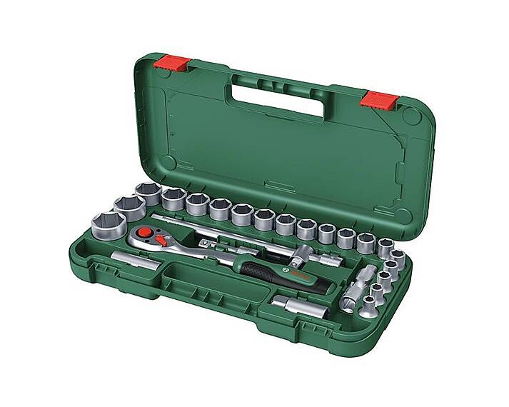 Bosch 1/2'' Cırcırlı Lokma Takımı 25 Parça 1600A02Z9F F431 - 1