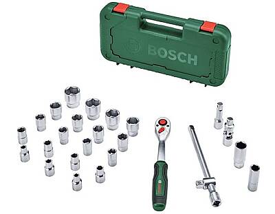 Bosch 1/2'' Cırcırlı Lokma Takımı 25 Parça 1600A02Z9F F431 - 2