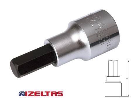 İzeltaş 1/2'' Lokmalı Allen Uç 8 mm - 1