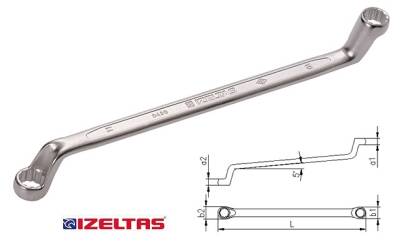 İzeltaş Yıldız İki Ağız Anahtar 18x19 mm - 1